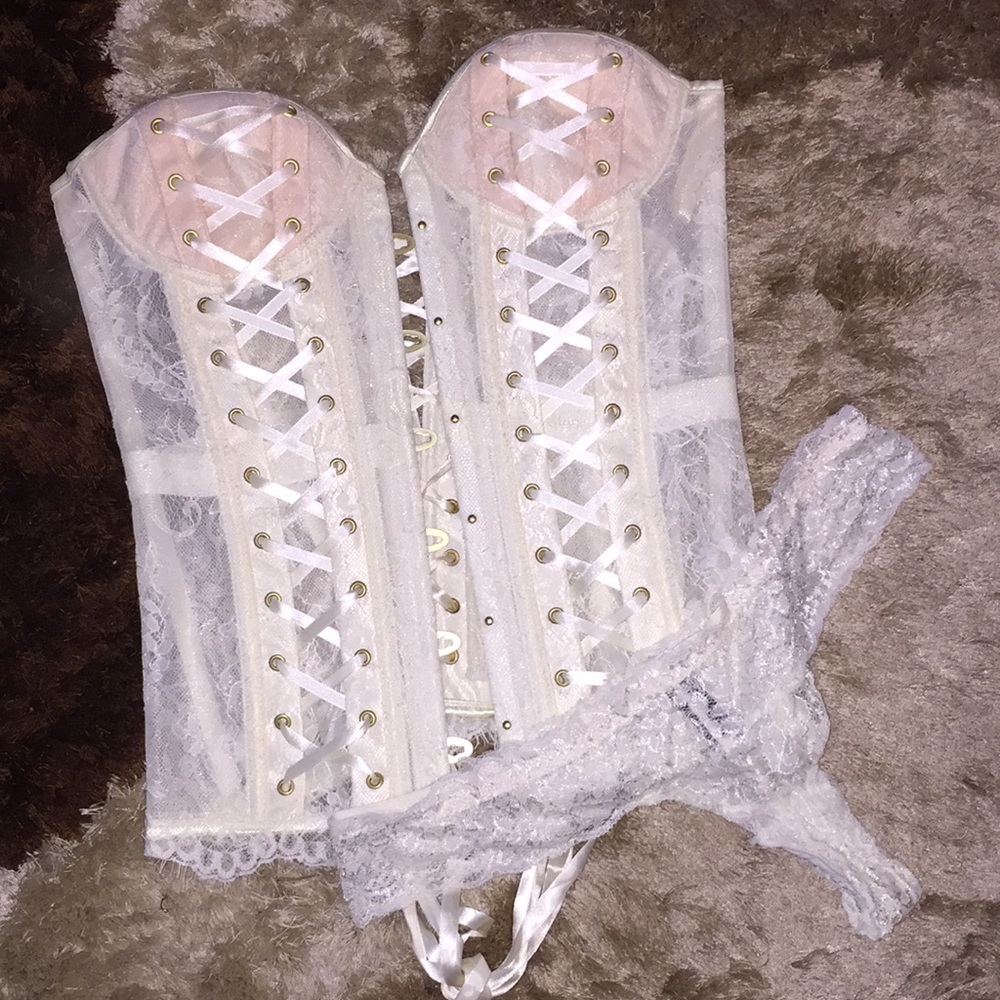 💋 very sexy corset with matching thong